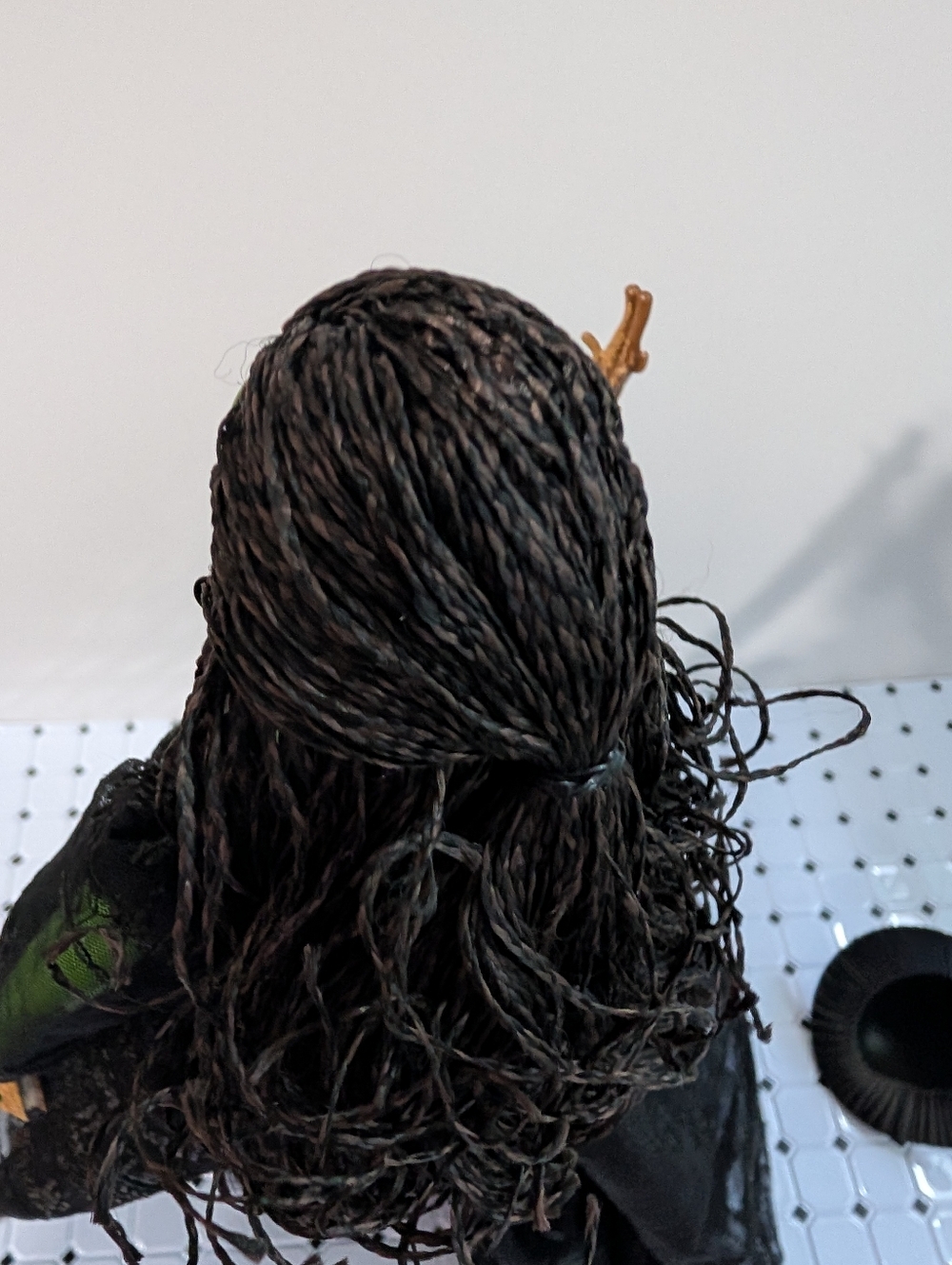 Wicked Elphaba Barbie Custom Restyle - Picture 7 of 11